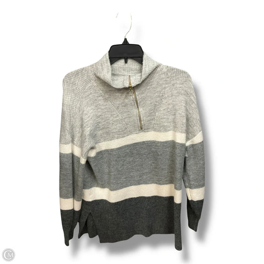 Sweater By Loft In Grey, Size: S