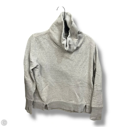 Athletic Sweatshirt Collar By Athleta In Grey, Size: S
