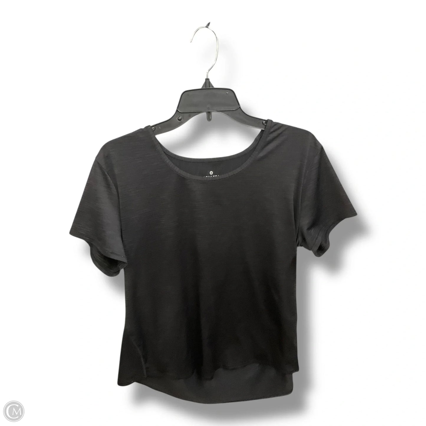 Athletic Top Short Sleeve By Athleta In Grey, Size: Xl