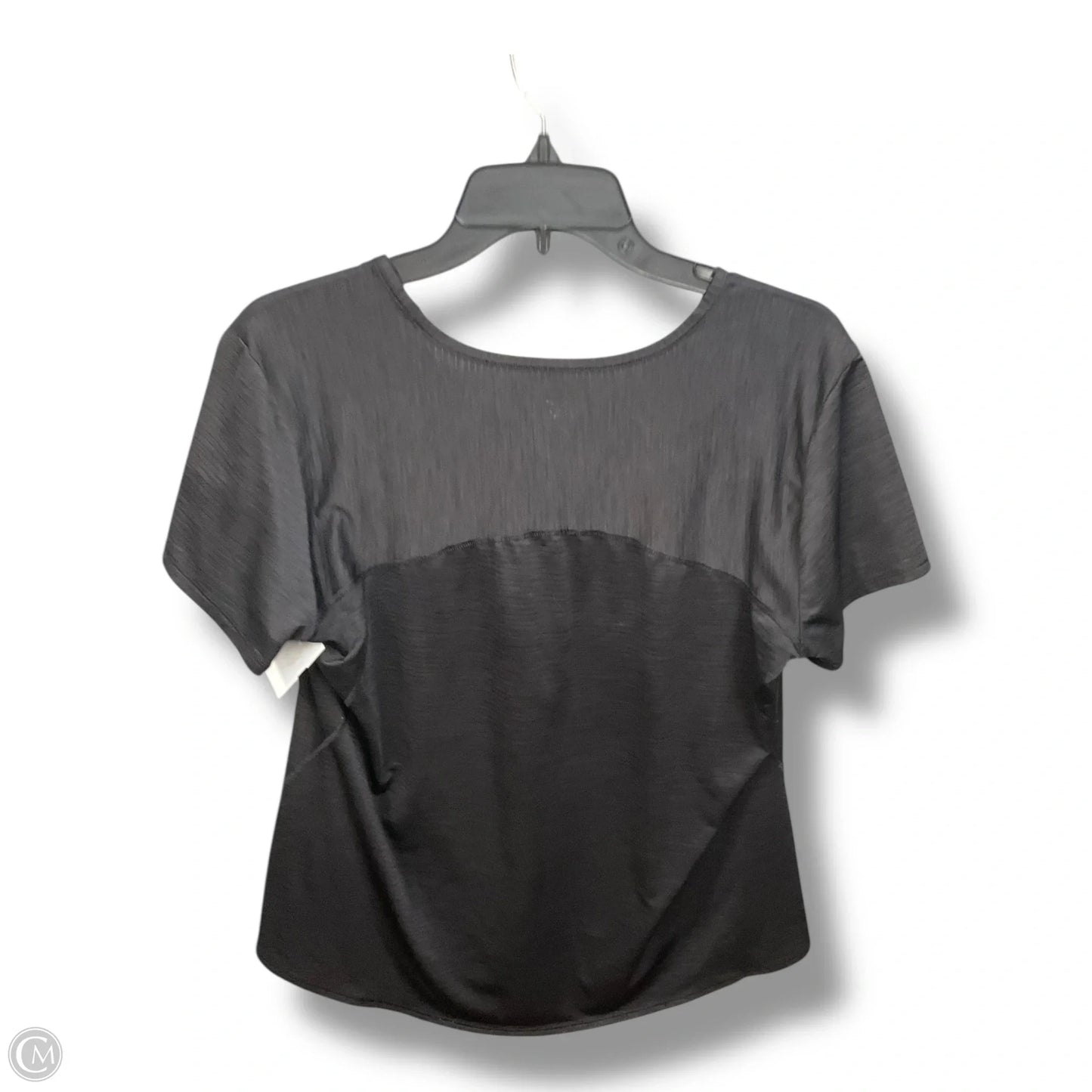 Athletic Top Short Sleeve By Athleta In Grey, Size: Xl