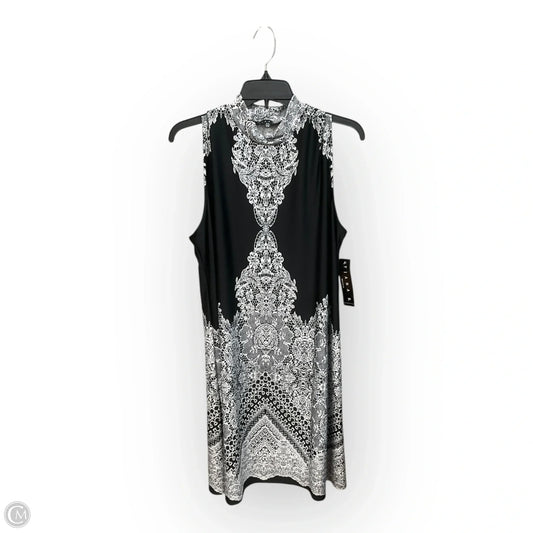 Dress Casual Short By Tiana B In Black & White, Size: Xxl