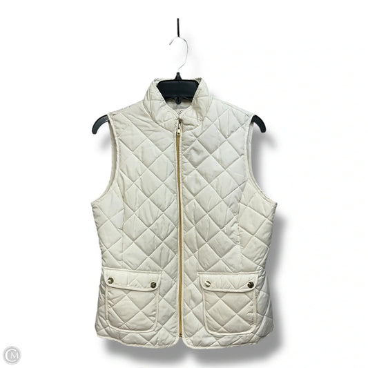 Vest Puffer & Quilted By St Johns Bay In Cream, Size: S