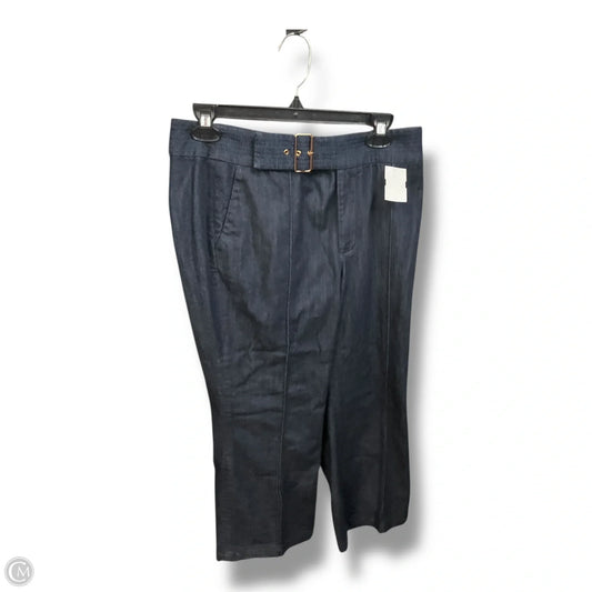 Pants Wide Leg By Chicos In Blue Denim, Size: 8