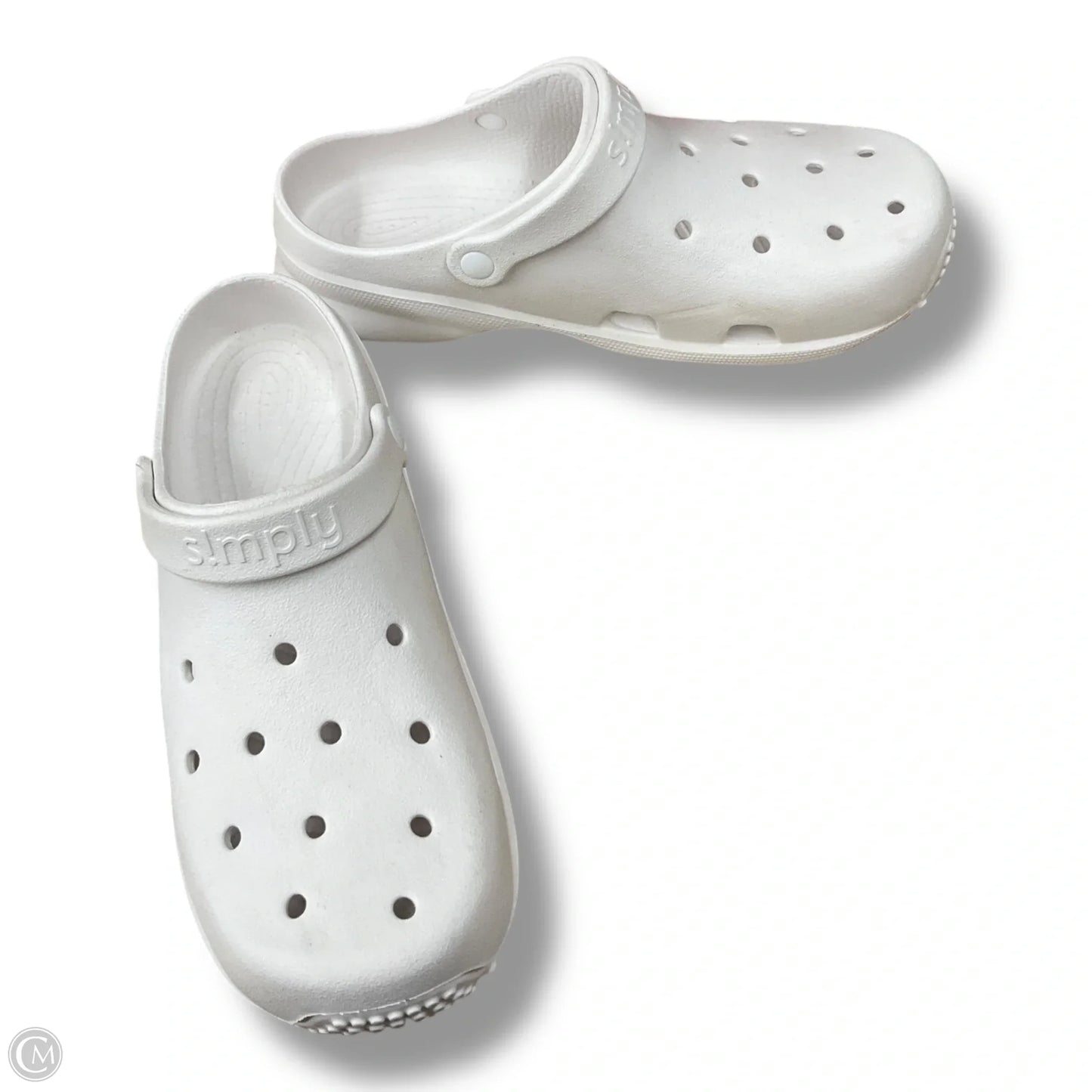 Shoes Flats By Clothes Mentor In White, Size: 11