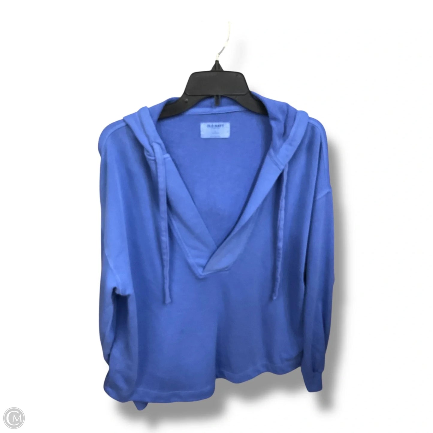Sweatshirt Hoodie By Old Navy In Blue, Size: S