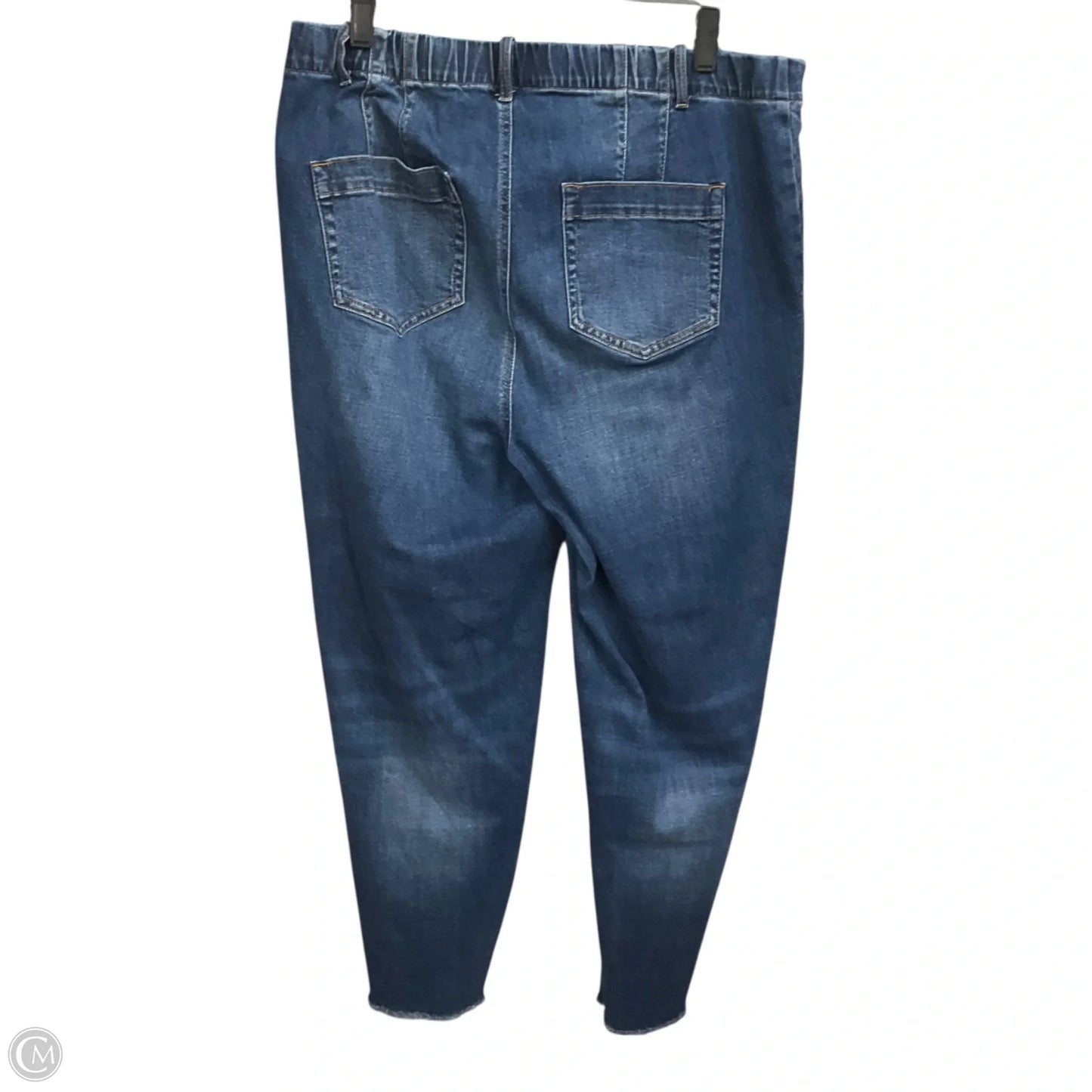 Jeans Straight By J. Jill In Blue Denim, Size: 16