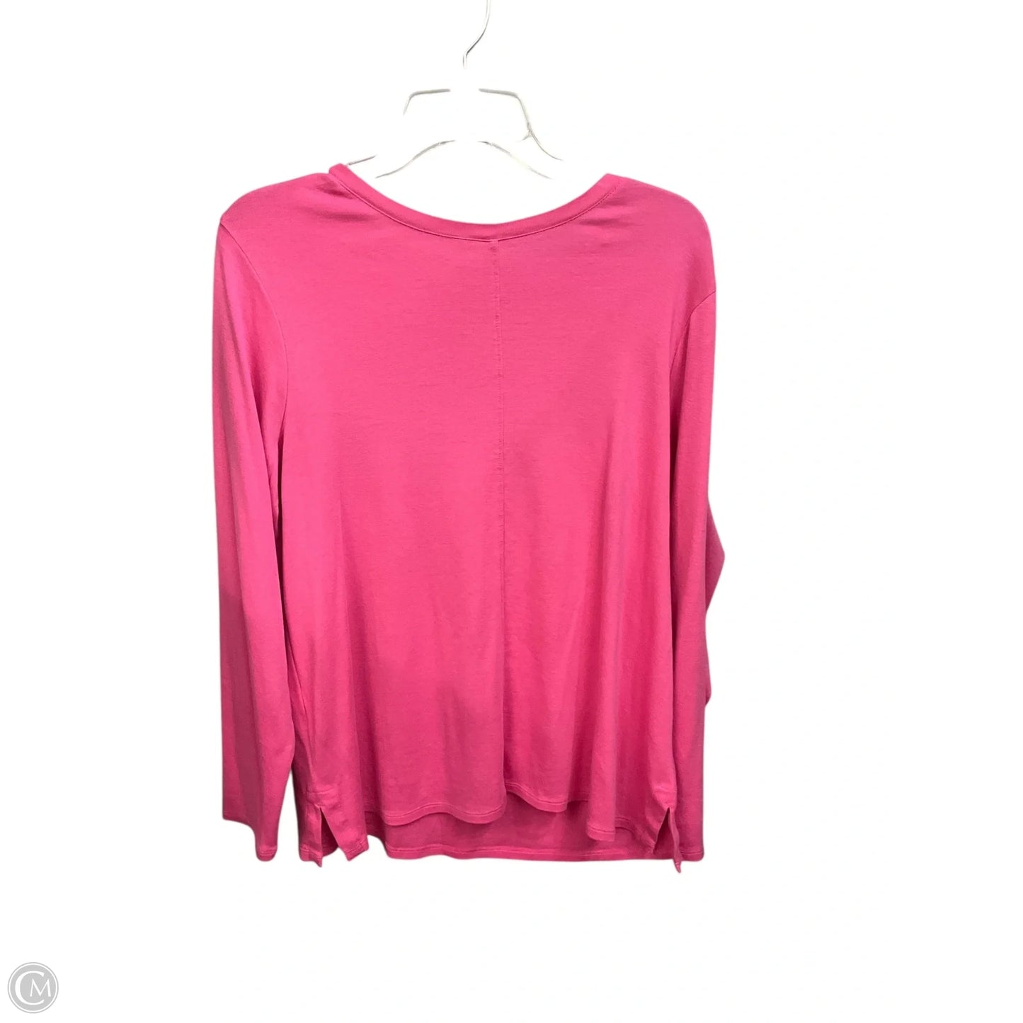 Top Long Sleeve Basic By J. Jill In Pink, Size: Xl