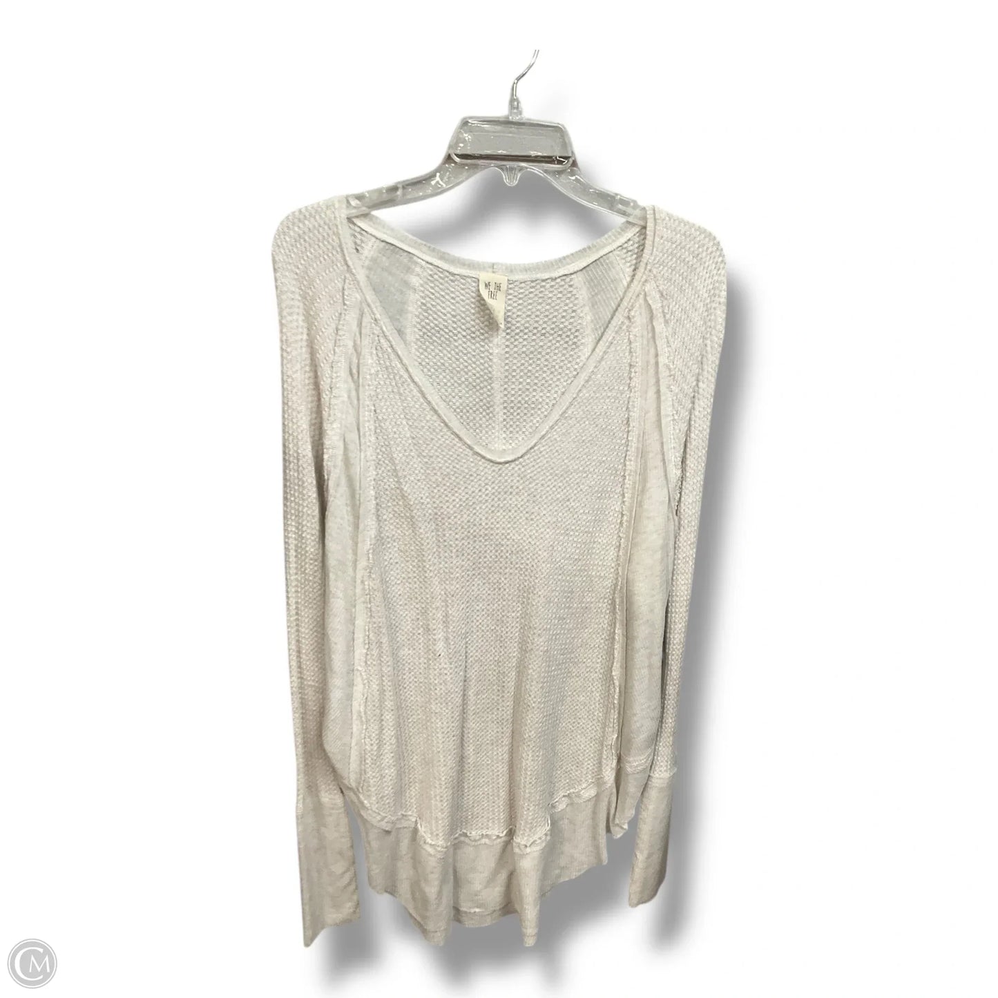 Tunic Long Sleeve By We The Free In Beige, Size: L