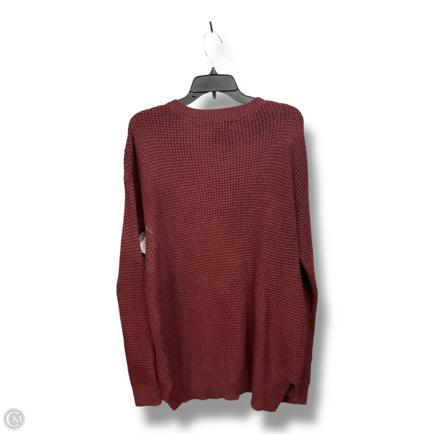 Sweater By J. Jill In Maroon, Size: L