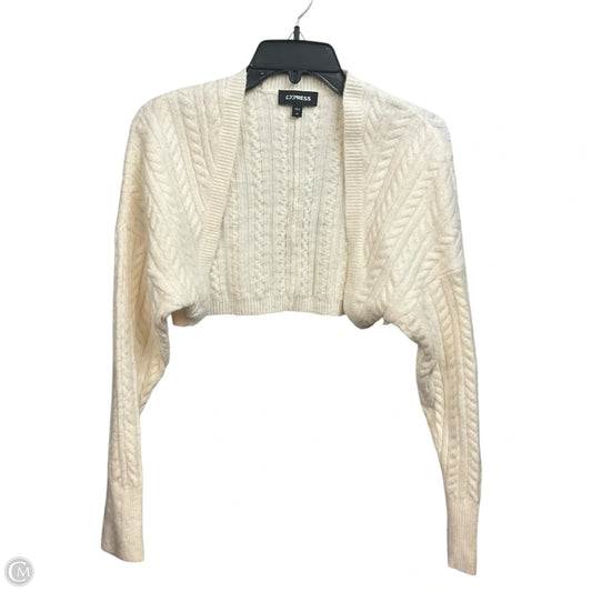 Bolero By Express In Cream, Size: Xs