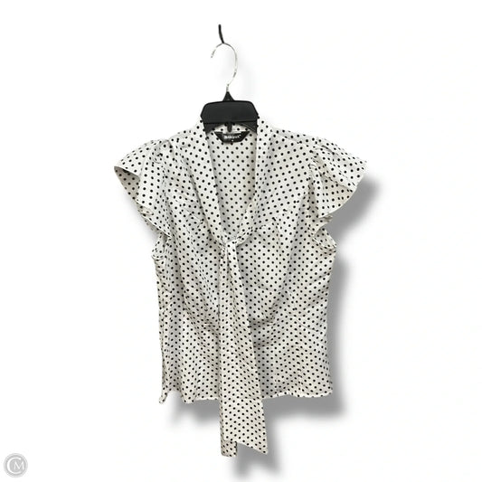 Top Sleeveless By Allegra K In Polkadot Pattern, Size: M