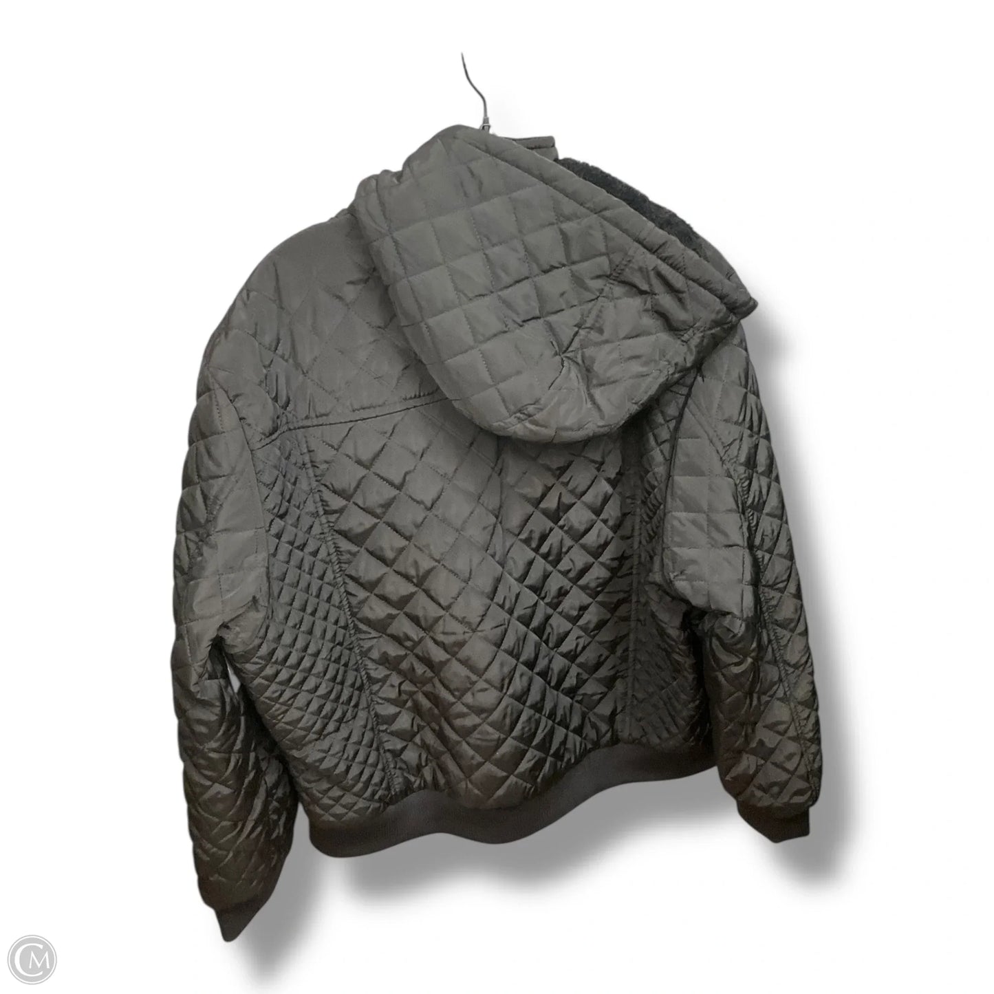 Coat Puffer & Quilted By Yoki In Black, Size: 3x