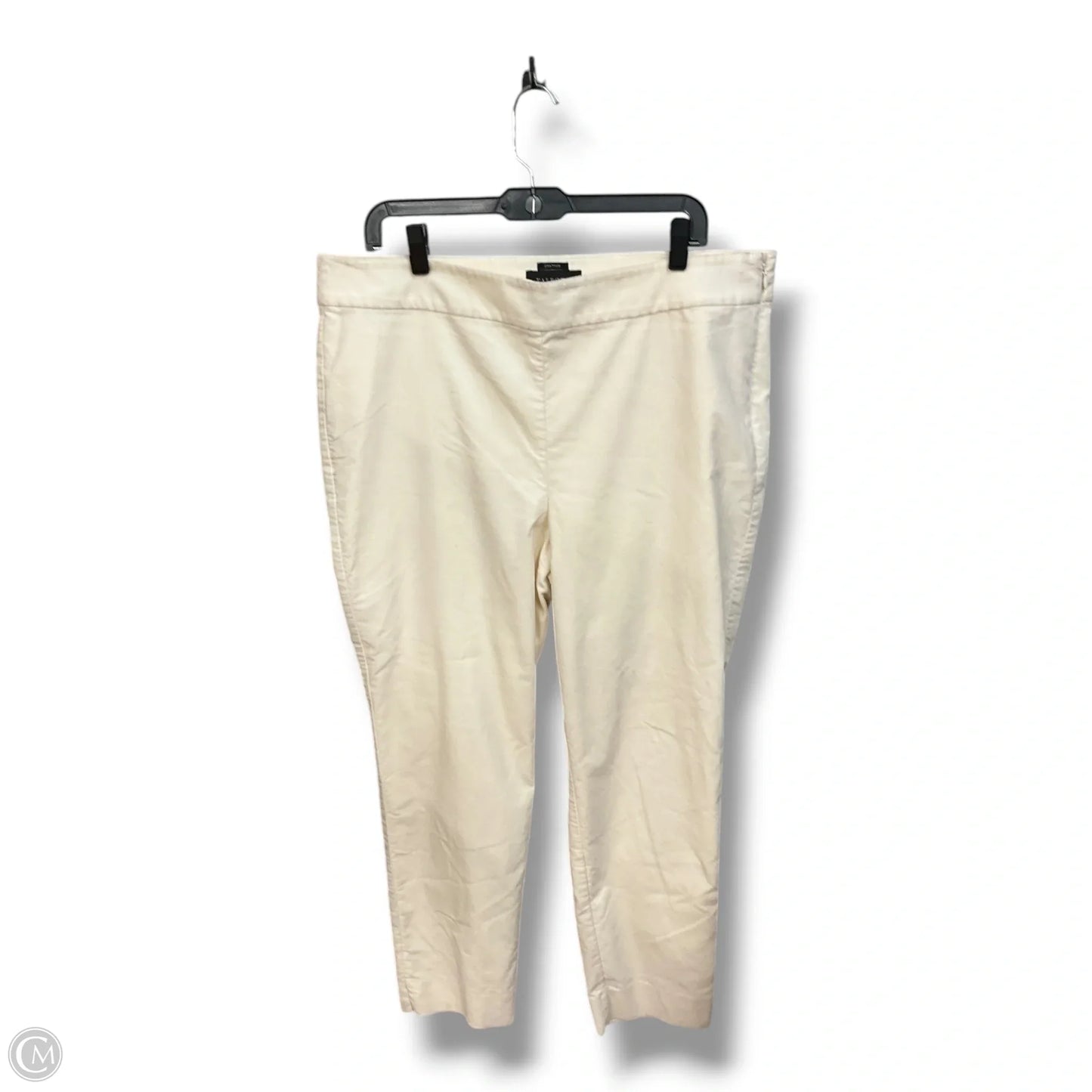 Pants Dress By Talbots In Cream, Size: 16