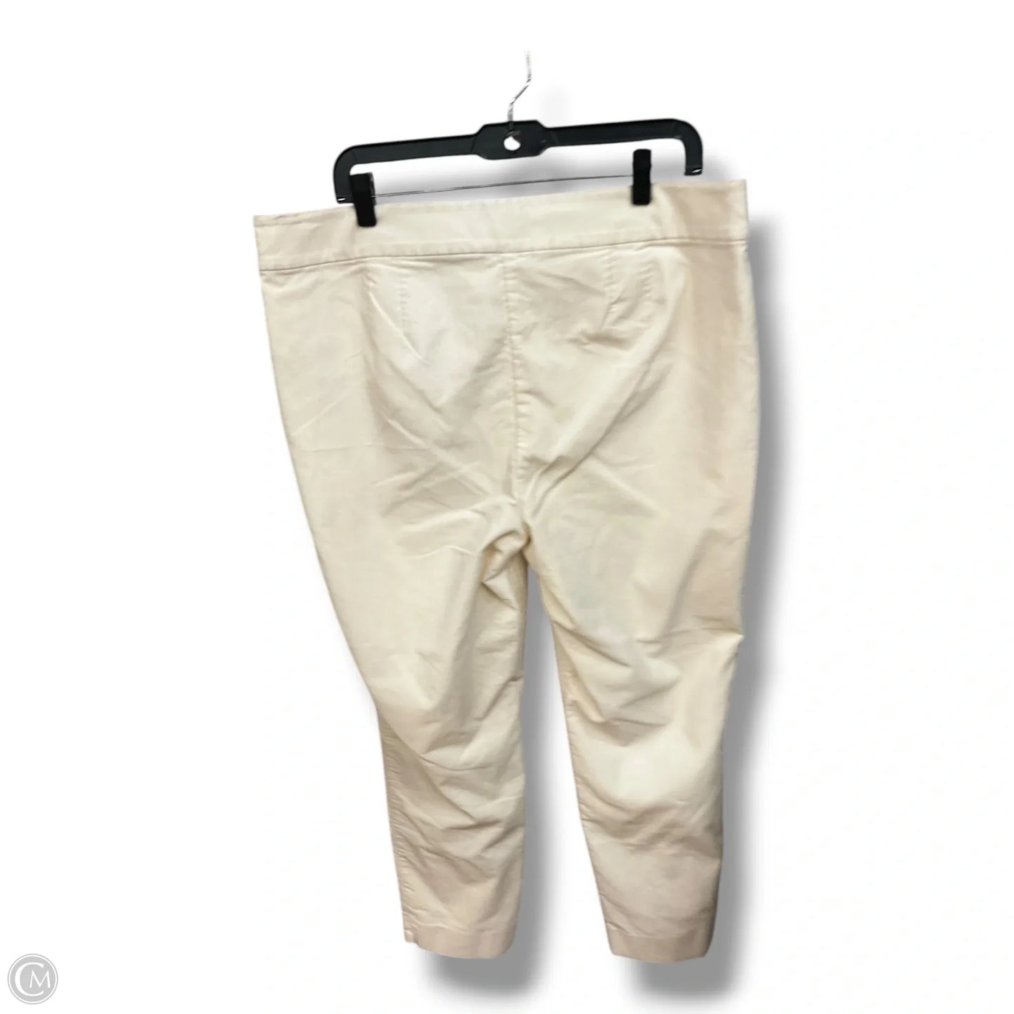 Pants Dress By Talbots In Cream, Size: 16