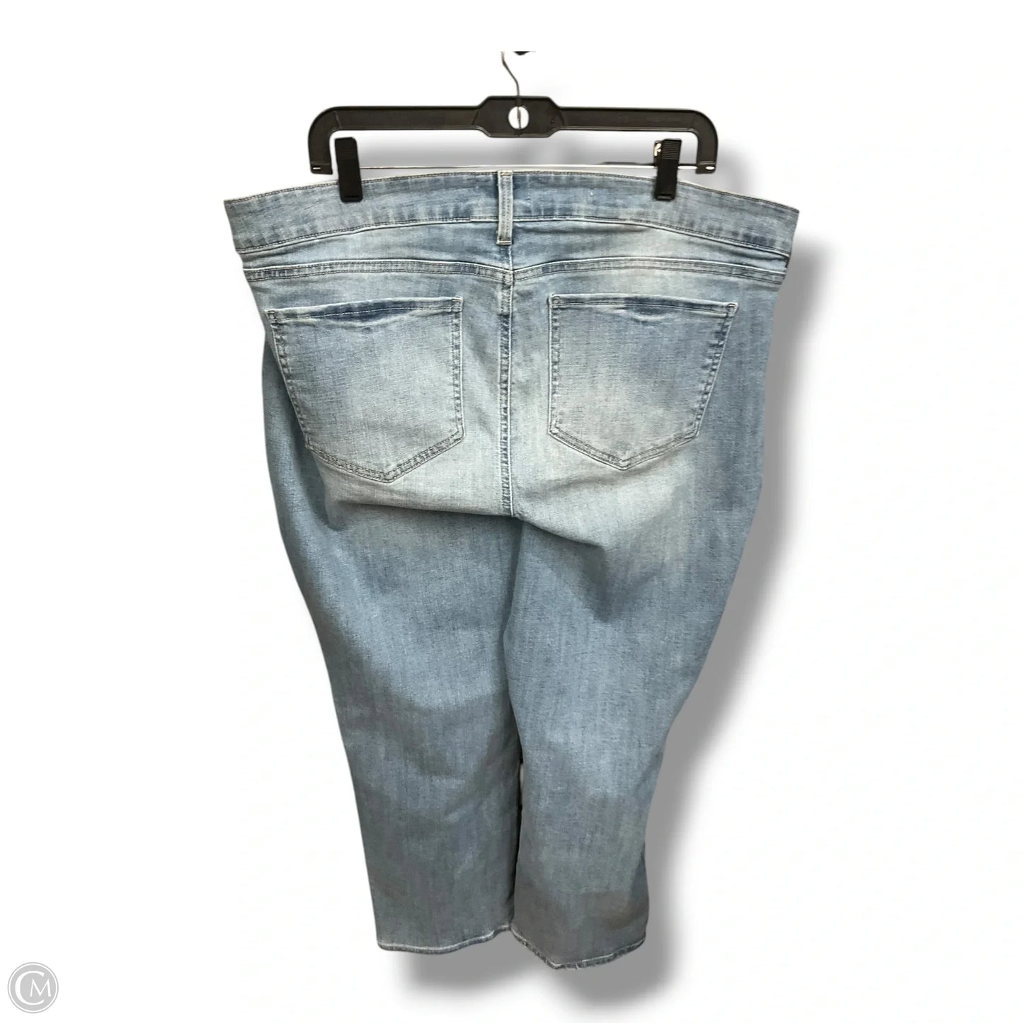 Jeans Straight By Clothes Mentor In Blue Denim, Size: 20