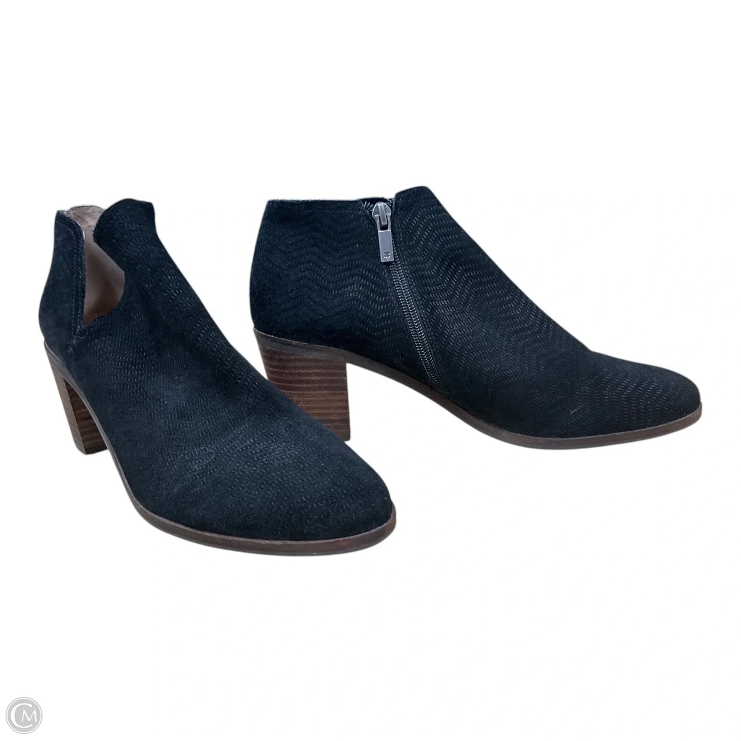 Boots Ankle Heels By Lucky Brand In Black, Size: 11