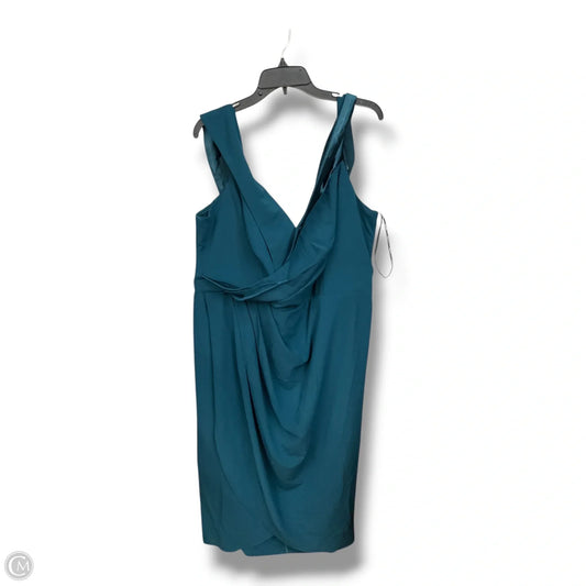 Dress Casual Maxi By City Chic In Teal, Size: Xl