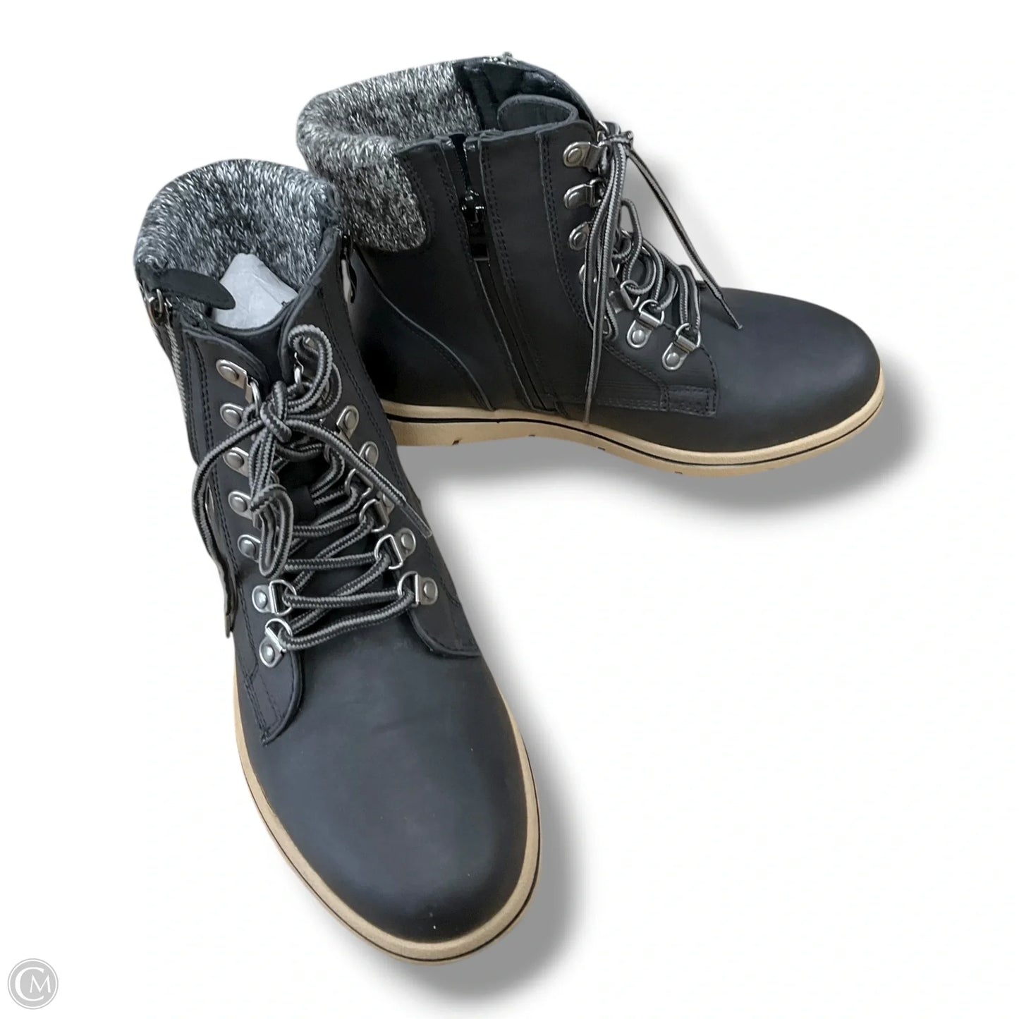 Boots Ankle Heels By Torrid In Black, Size: 8