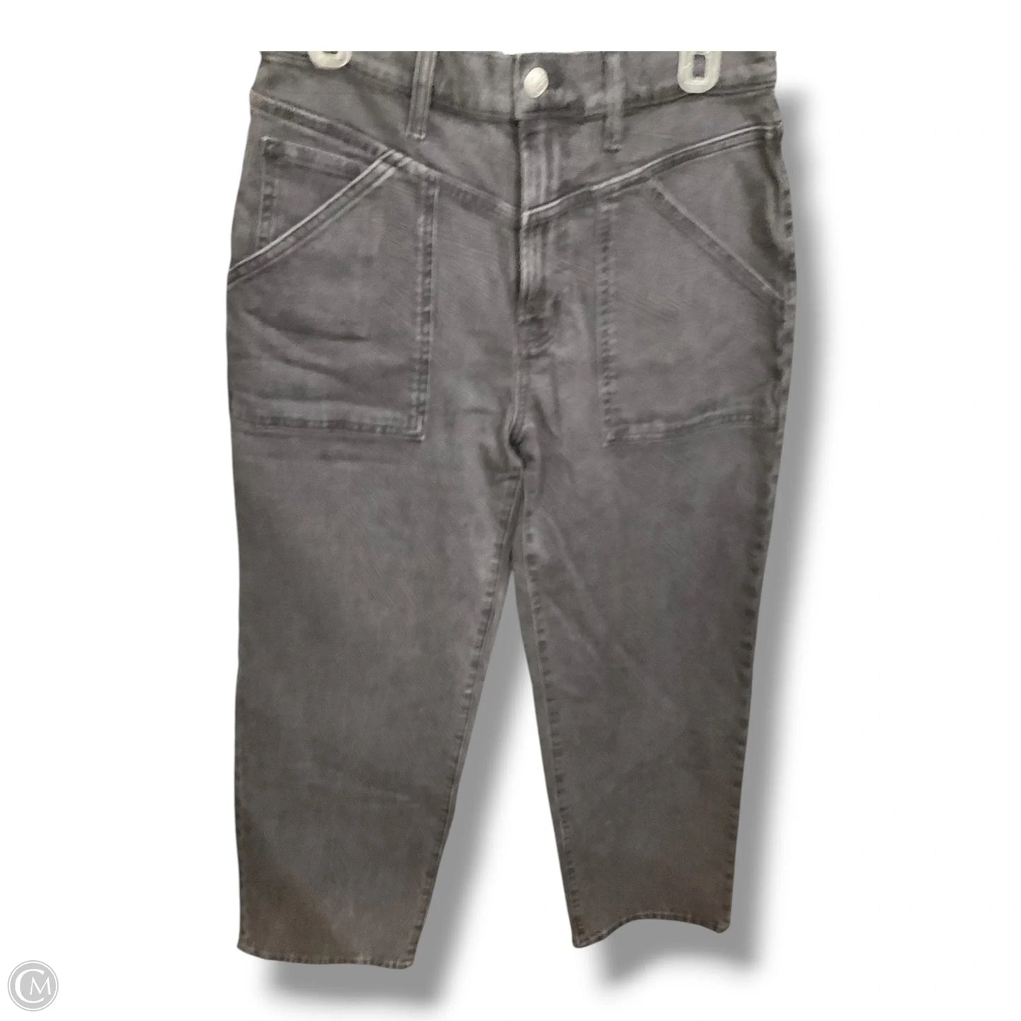 Pants Wide Leg By Madewell In Grey Denim, Size: 8