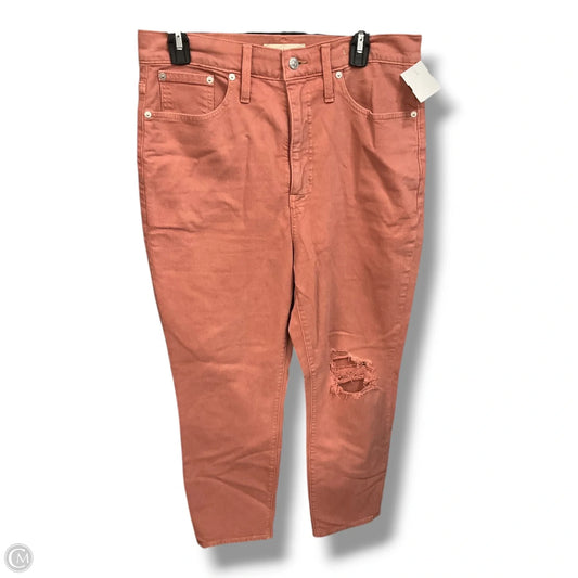 Pants Other By Madewell In Pink Denim, Size: 8