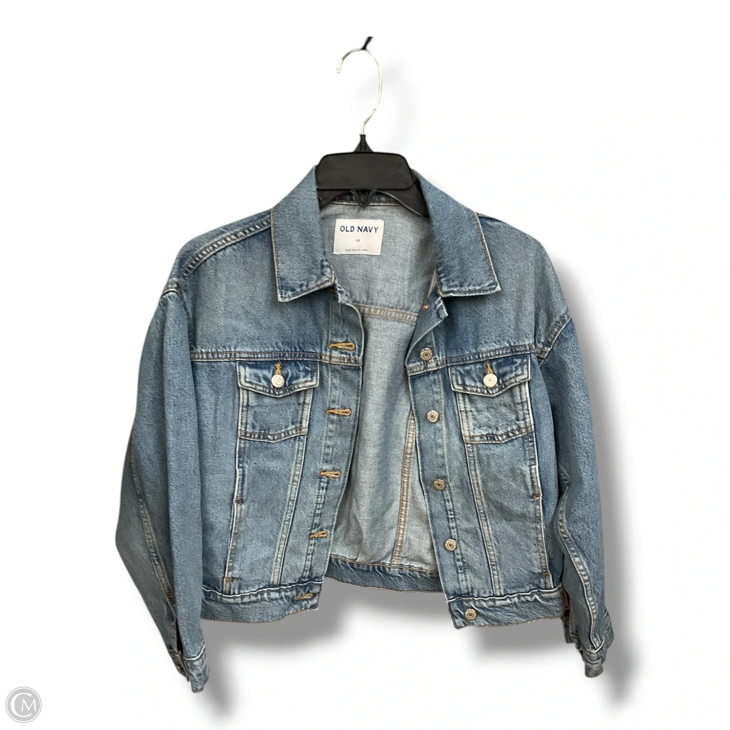Jacket Denim By Old Navy In Blue Denim, Size: Xs