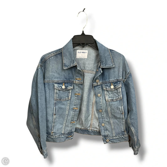 Jacket Denim By Old Navy In Blue Denim, Size: Xs