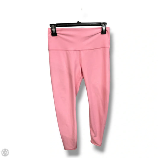 Athletic Leggings By Old Navy In Pink, Size: M