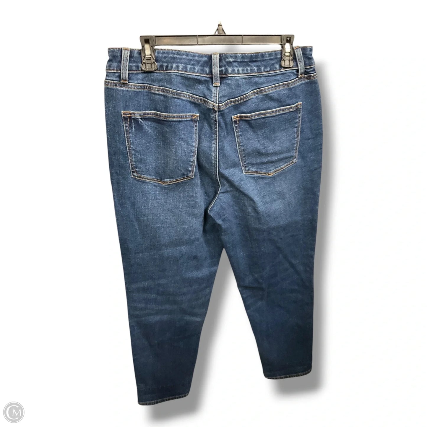 Jeans Straight By Talbots In Blue Denim, Size: 10