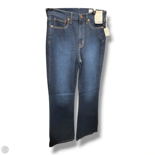 Jeans Flared By Gap In Blue Denim, Size: 8