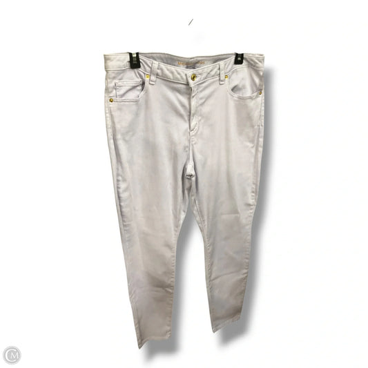 Jeans Skinny By Michael By Michael Kors In Purple Denim, Size: 12