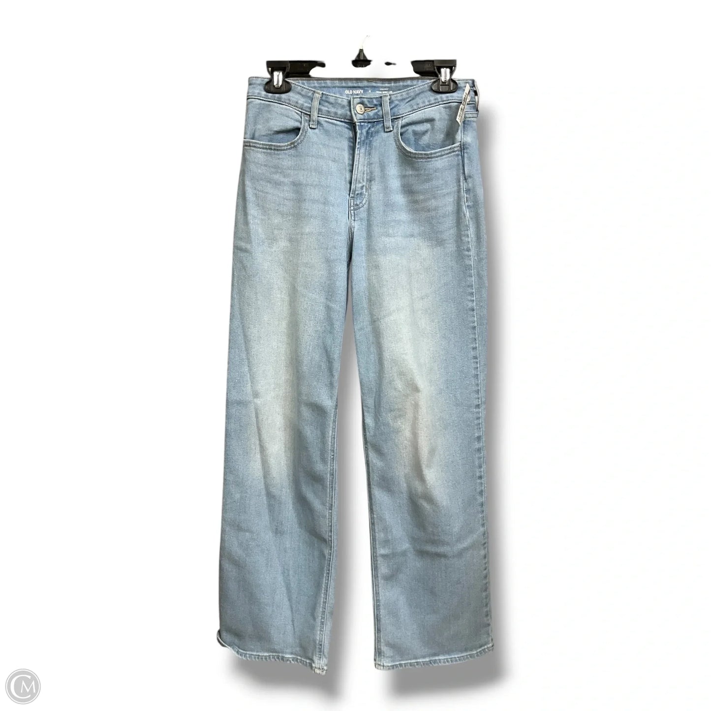 Jeans Wide Leg By Old Navy In Blue Denim, Size: 4