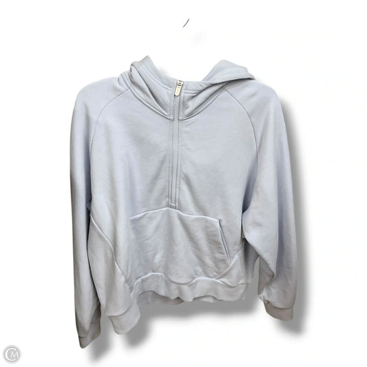 Athletic Jacket By Athleta In Blue, Size: L