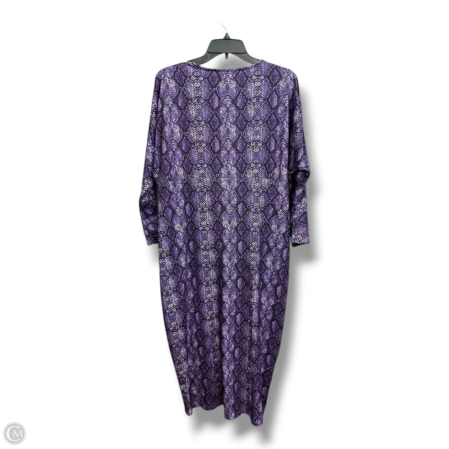 Dress Casual Short By New York And Co In Snakeskin Print, Size: Xxl