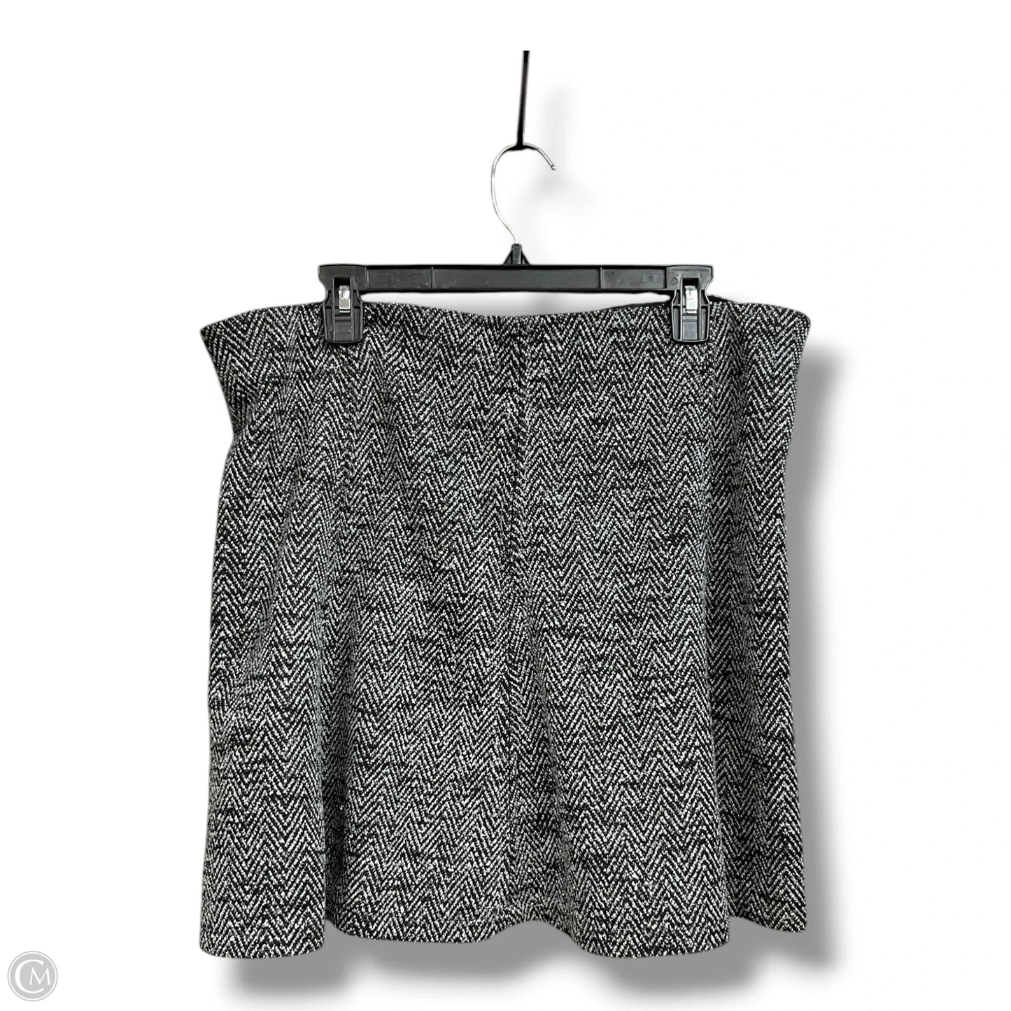 Skirt Mini & Short By Loft In Chevron Pattern, Size: 16