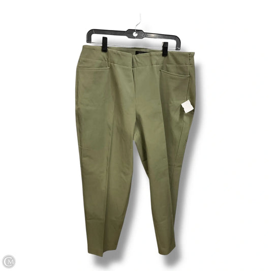 Pants Dress By Talbots In Green, Size: 14