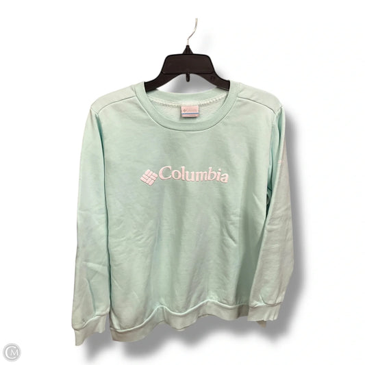 Athletic Sweatshirt Crewneck By Columbia In Aqua, Size: 1x