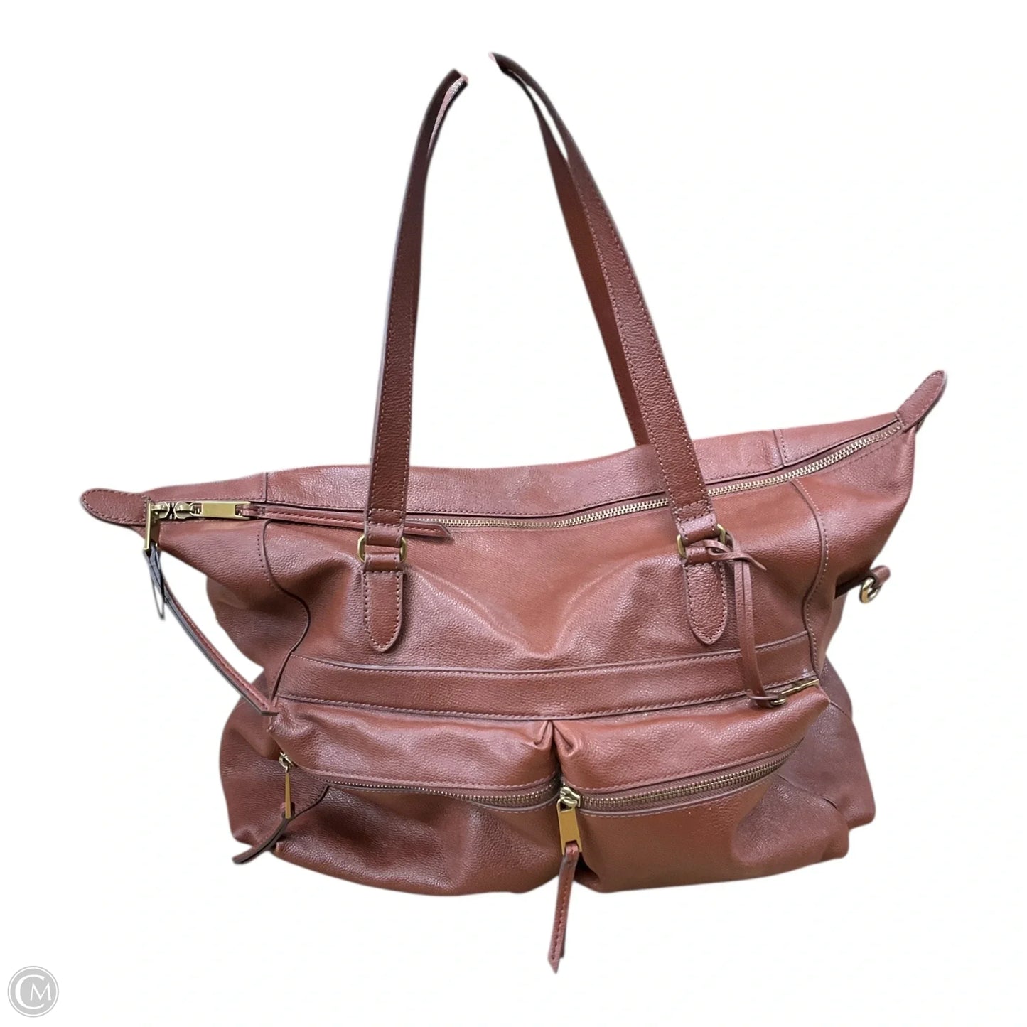 Duffle And Weekender Leather By Fossil, Size: Large