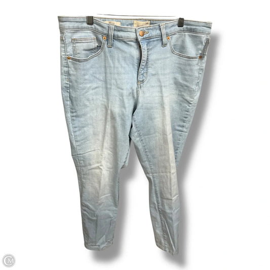 Jeans Skinny By Universal Thread In Blue Denim, Size: 16