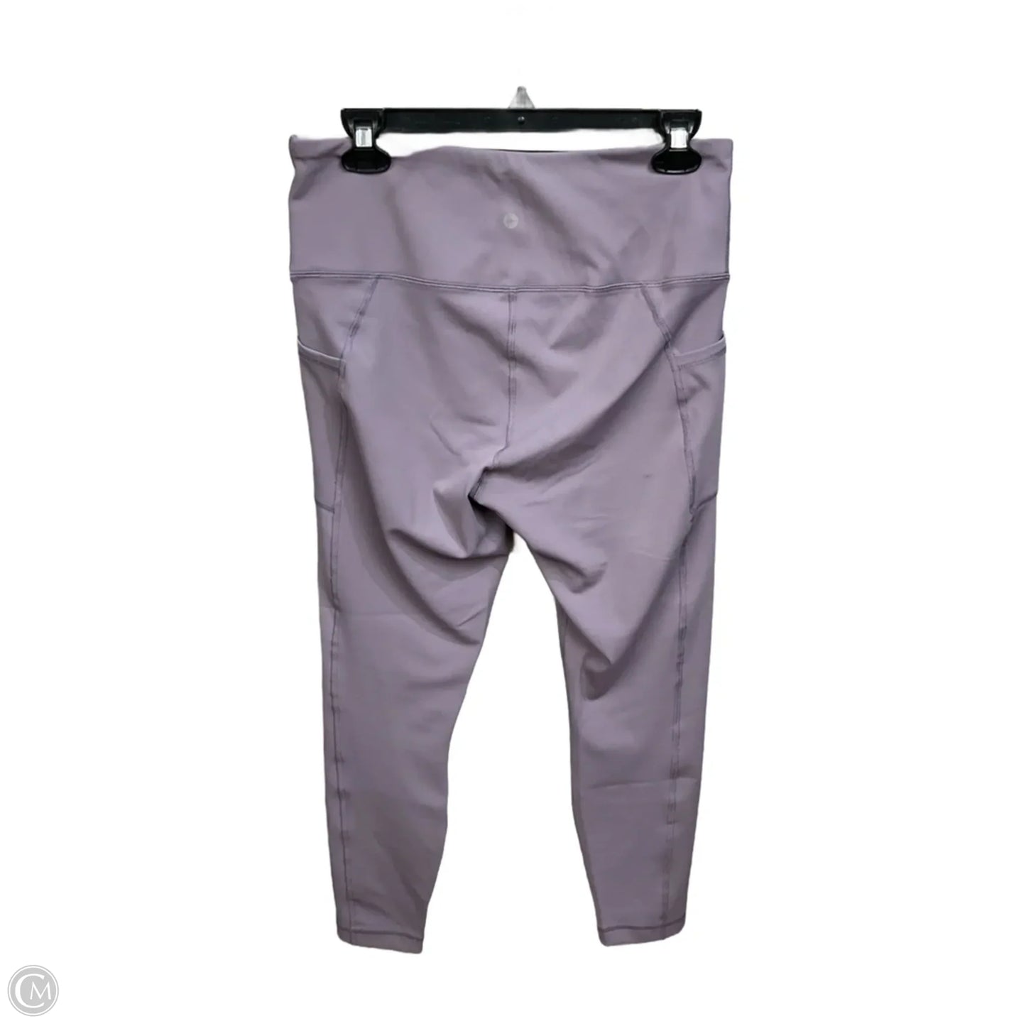 Athletic Leggings By 90 Degrees By Reflex In Purple, Size: L