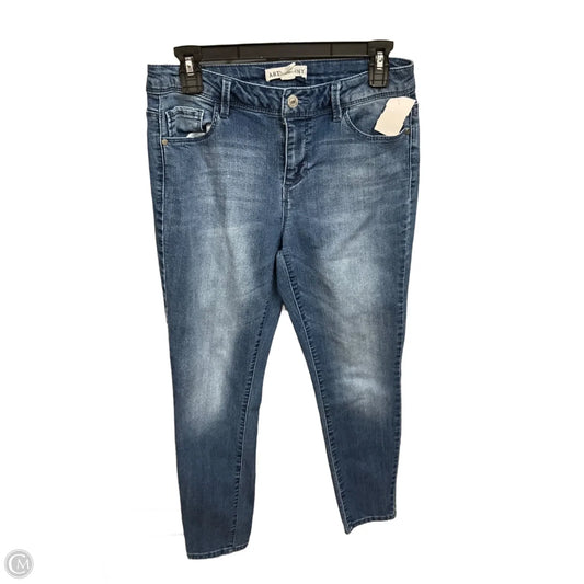 Jeans Skinny By Artisan Ny In Blue Denim, Size: 8