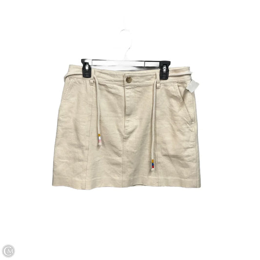 Skirt Mini & Short By Madewell In Beige, Size: 10
