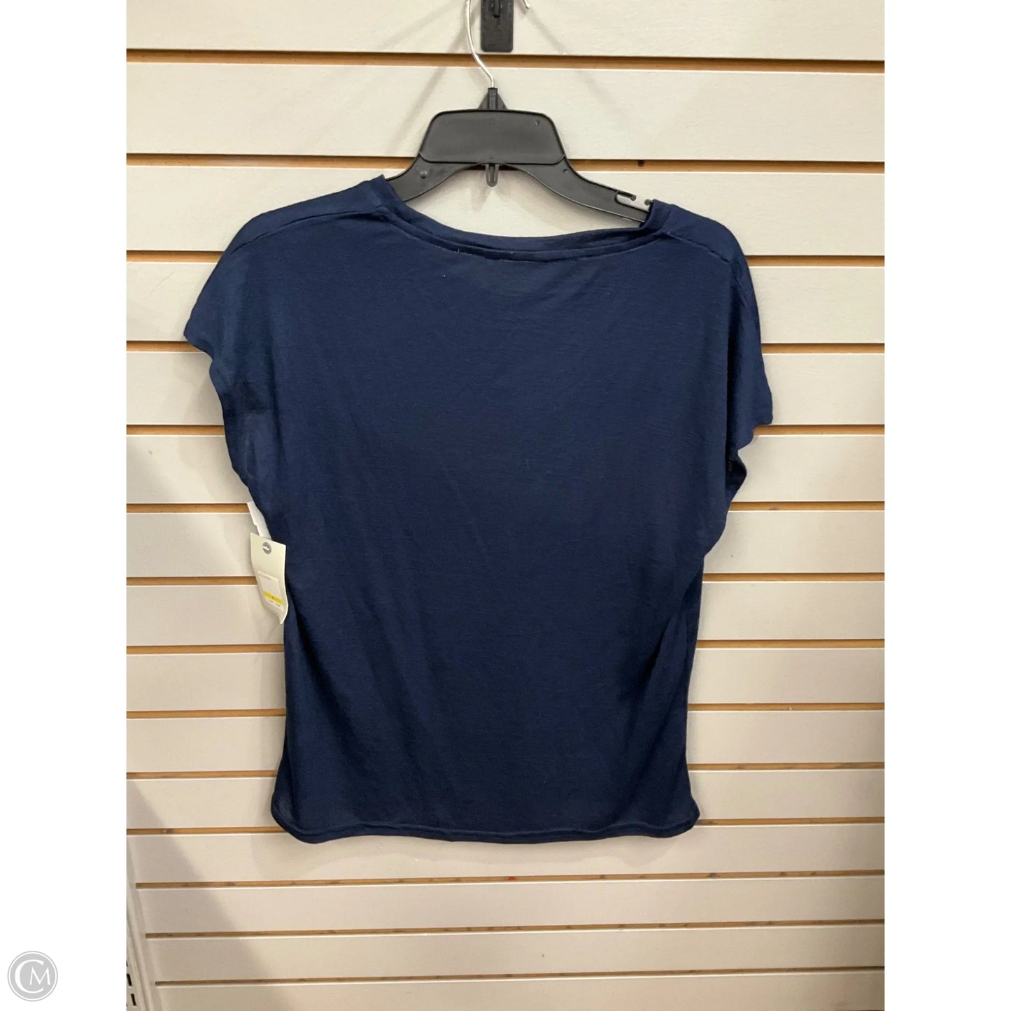 Top Sleeveless Basic By Lucky Brand In Navy, Size: M