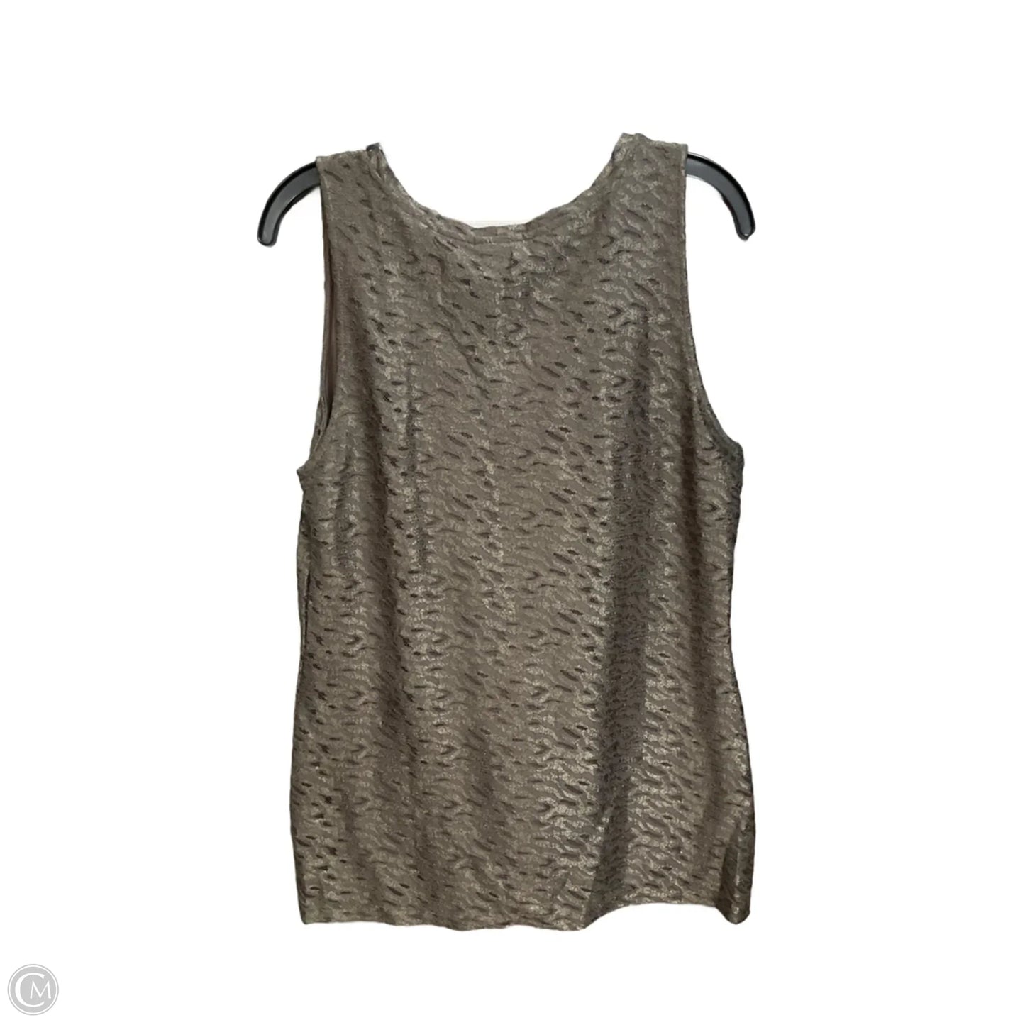 Top Sleeveless By Banana Republic In Green, Size: M