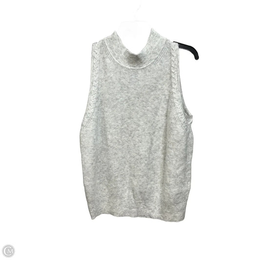 Vest Sweater By White House Black Market In Grey, Size: Xl