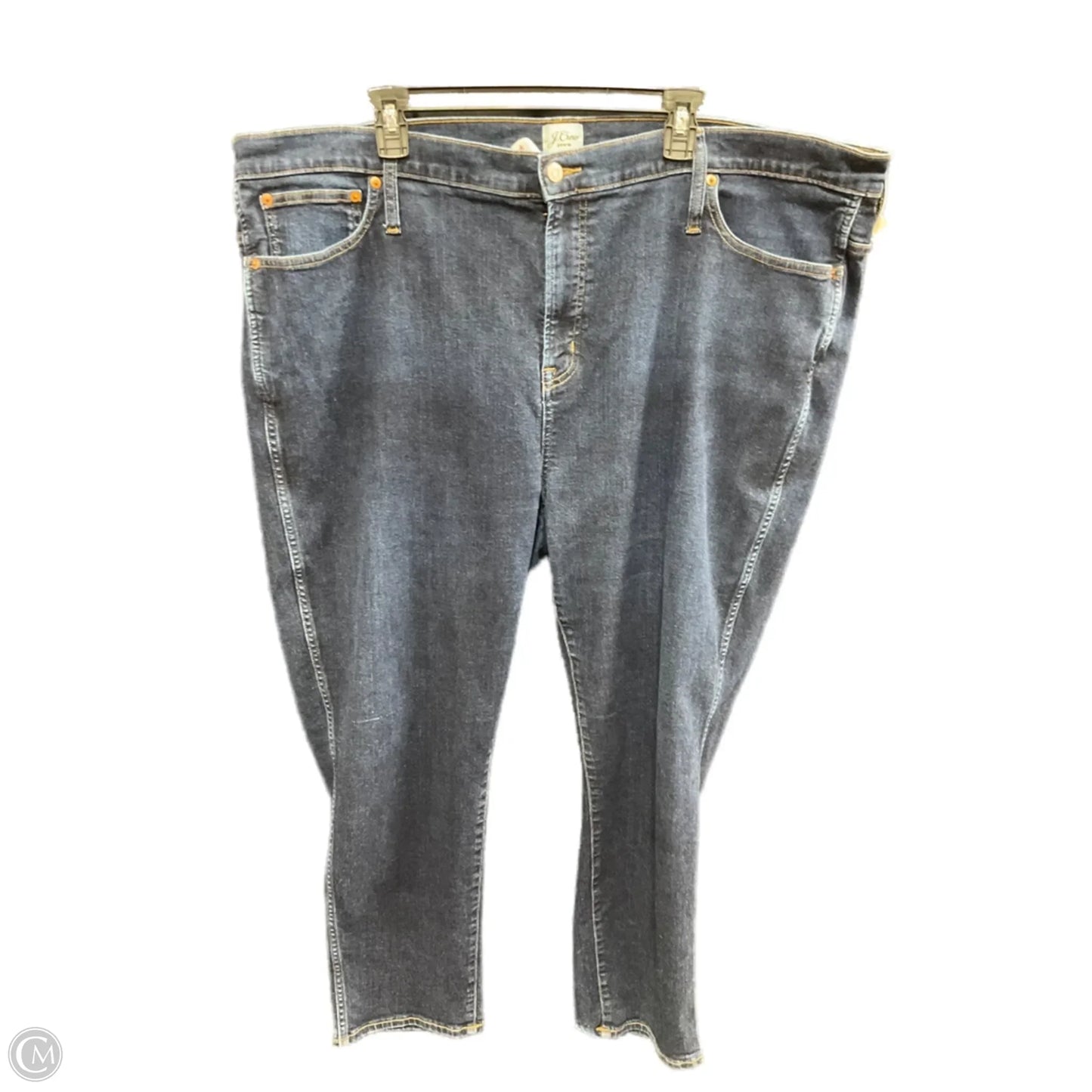 Jeans Straight By J Crew In Denim Blue, Size: 16
