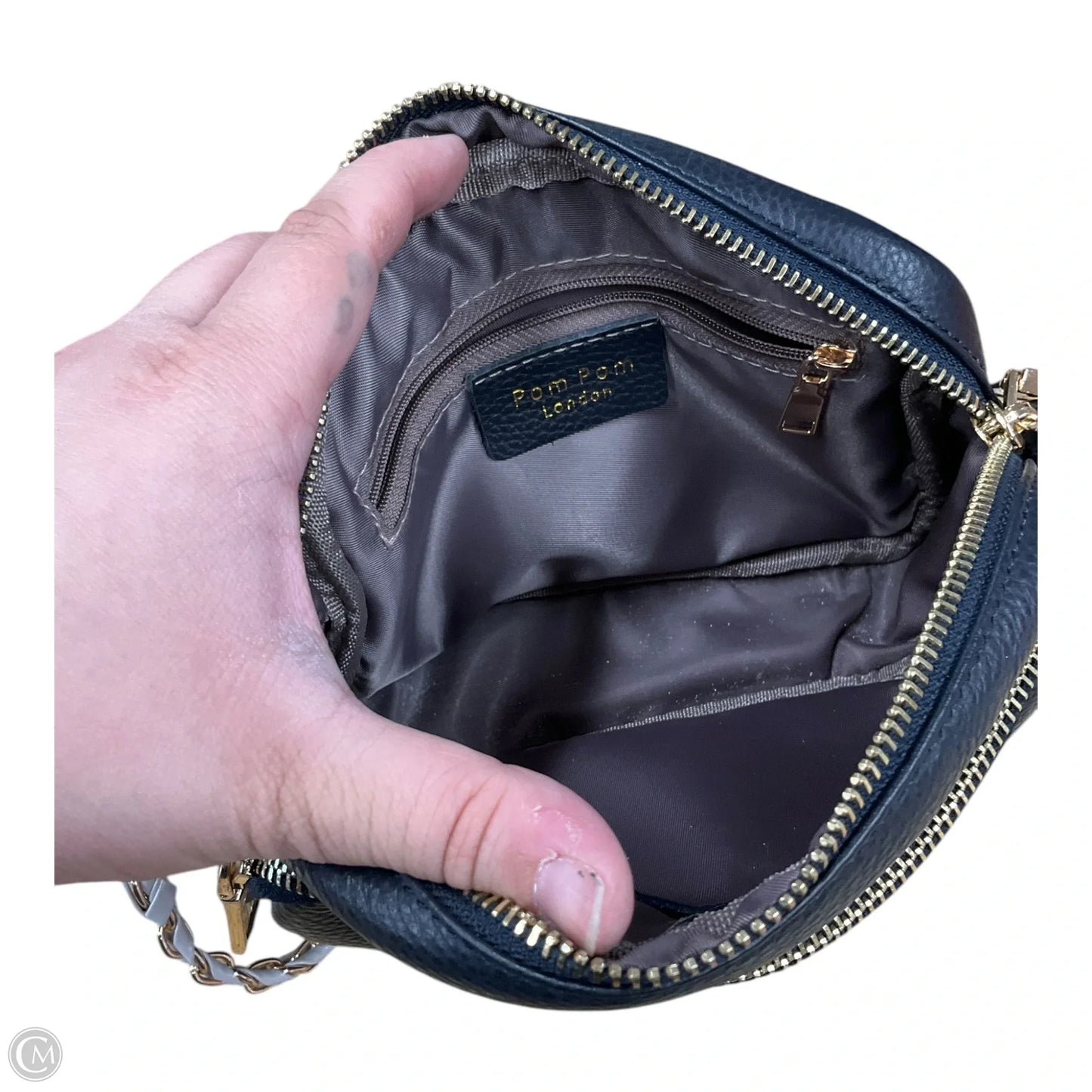 Crossbody Leather By Cma, Size: Small