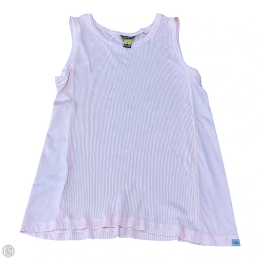 Athletic Tank Top By Eddie Bauer In Peach, Size: Xs