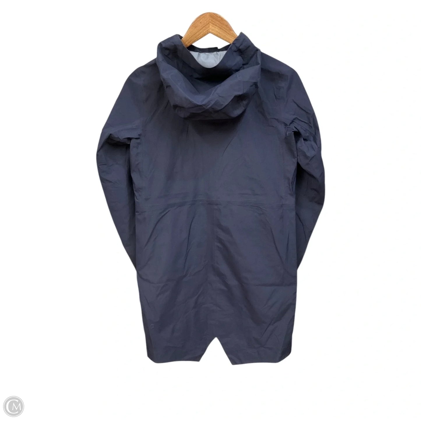 Coat Raincoat By Lululemon In Navy, Size: Xs