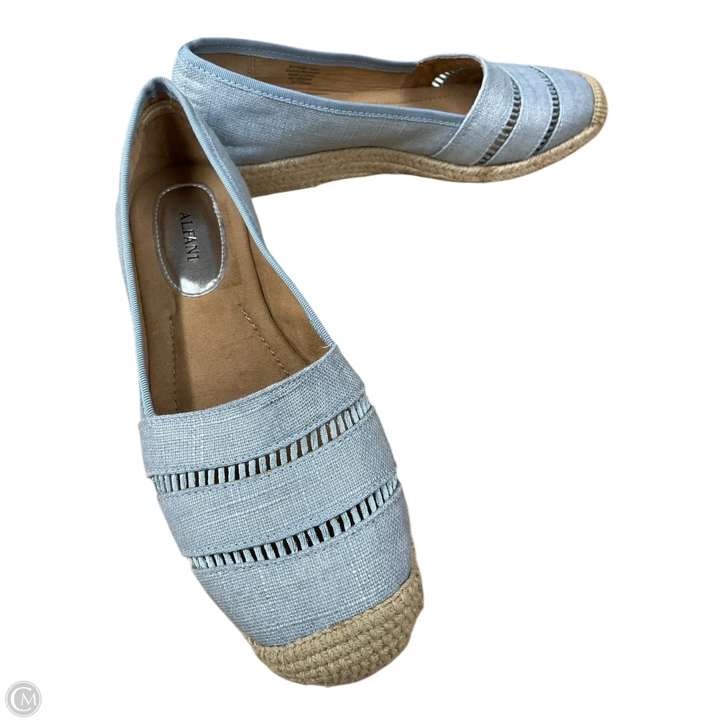 Shoes Heels Wedge By Alfani In Blue, Size: 7.5