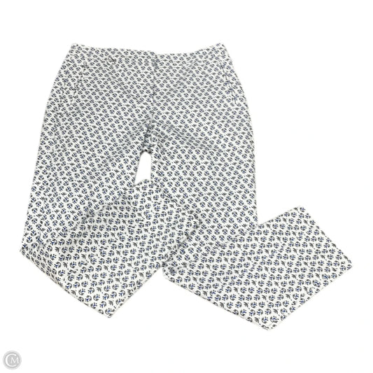 Pants Other By Adrianna Papell In Black & Blue, Size: 6